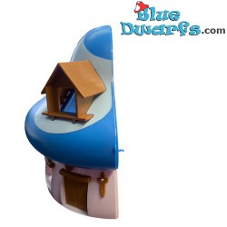 Casa pequeña Pitufos - Plástico pitufo móvil - Figura -  DeAgostini - 15cm