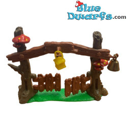 40050 : Set de jeu de portail - sans cloche ni lumière - Les Schtroumpfs - Schleich - 14x9cm