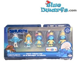 smurf item - 5 figurines -...