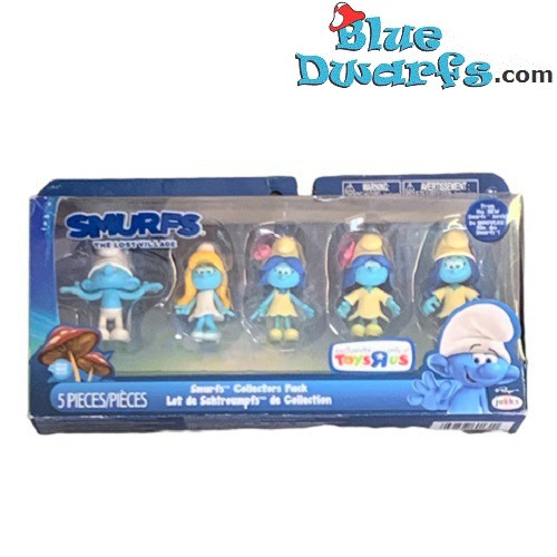 smurf item - 5 figurines - Jakks Pacific -Toys Rus only - 60131/ 60132