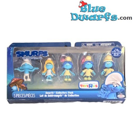smurf item - 5 figurines - Jakks Pacific -Toys Rus only - 60131/ 60132