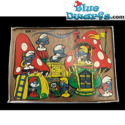 1 x smurfen item - Wooden puzzle