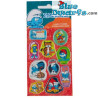 Sticker Les schtroumfps Giovas 2021 (12x8cm)