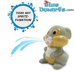 6 Disney bathtoys - Winnie the Pooh (2x), Tigger, Dumbo, Marie, Dalmatier  -7 cm