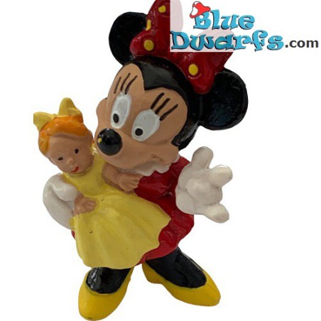 Mickey Mouse avec Poupée +/- 7cm (Bullyland)