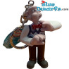 Wallace & Gromit Sleutelhanger - 8 cm