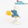 20113: Bakker smurf - geel brood - Schleich - 5,5cm