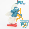 20111: Pitufo cupido - arco naranja - Schleich - 5,5cm