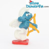 20111: Cupido smurf - oranje boog - Schleich - 5,5cm