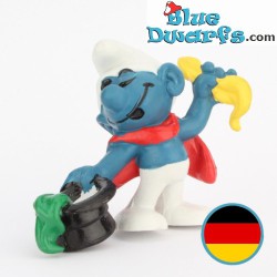 20114: Goochelaar smurf - W.Germany - Schleich - 5,5cm