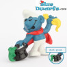 20114: Conjuror smurf - dark green - Schleich - 5,5cm
