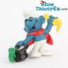 20114: Conjuror smurf - dark green - Schleich - 5,5cm