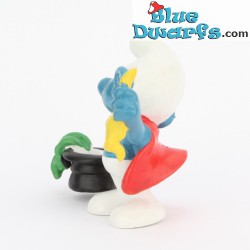 20114: Goochelaar smurf - lichtgroen - Schleich - 5,5cm