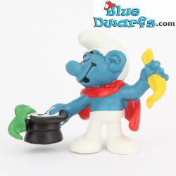 20114: Zauberer Schlumpf– Zufällige Variante – Bully oder Schleich – 5,5 cm