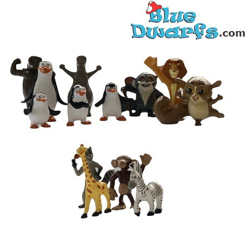 Kit de Jeu Madagascar - 4 cm