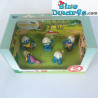 1990-1999 displaybox avec 5 schtroumpfs (Édition anniversaire, 2008)