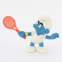 20049: Tennisspeler smurf - W.Germany - Schleich - 5,5cm