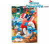 Smurfenpuzzel (104 stukjes) met Grote smurf 3D - Clementoni