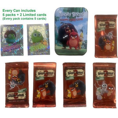 25 Angry Birds Verzamelkaarten/ Trading cards (9x6cm)