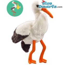 Smurf Plush - Baby smurf with stork - 20-30cm