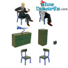 Pixi - Blake et Mortimer discuter de l'espadon - 2022 - 6cm