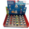 2022:  5x6 Schlumpf Thekendisplay Spielfiguren Schleich - Verkaufskarton - (Schlumpf mix 20833-20838) - 5,5cm