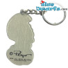 14D1 - Grote smurf - Smurfen sleutelhanger metaal - 6cm