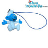 Baby smurf Plastic smurfen hanger (+/- 2,5 cm)