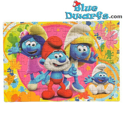 Smurf - Smurfette & papa smurf puzzle - Clementoni - 104 pieces