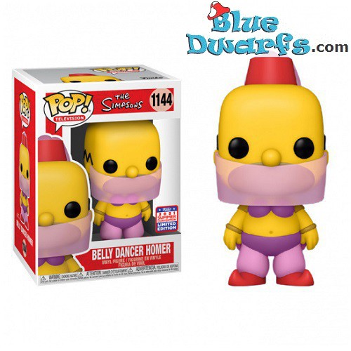 Funko Pop! The Simpsons - Belly Dancer Homer - 2021 Summer Convention - Limited Edition - Nr. 1144