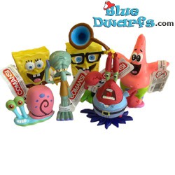 Spongebob speelfiguur - Mr Krabs - (Comansi, +/- 6,5cm)