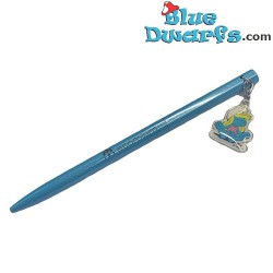 Smurfen pen  Atomium - Yoga Smurfin - 14cm