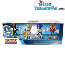 Kit de Jeu - Sonic the Hedgehog - 4 figurines (Comansi, +/- 8cm)