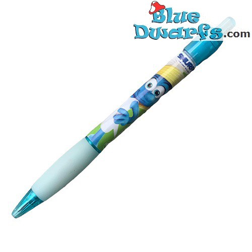 Penna I puffi Atomium - Yoga puffetta - 14cm