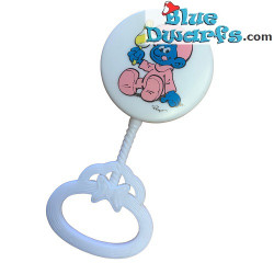 Rammelaar met handvat -  De Smurfen - 14 cm