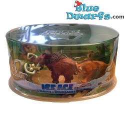 Ice age 3 playset with Scrat, Diego & Manny - 3 figurines - 6cm