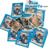 250x pegatina  - Sammelsticker - Sticker Collection The smurfs 2 (+/- 6,5 x 5cm)