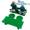 40030: Giardino dei Puffi - Set de Gioco - verde chiaro - Schleich -2,5-7cm