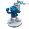 Hefty Smurf Tattoo - Collector item on pedestal - Sbabam - 7,5cm (Nr 9)