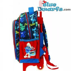 Smurf Bag for kids - Trolley - Brainy smurf - Smurf with me - 25x15x30cm