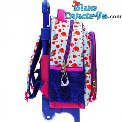 Smurf Bag for kids - Trolley - Smurfette - So happy - 25x15x30cm