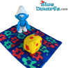 Movable smurf - Dice throwing smurf - Mc Donalds Happy Meal - 2002 - 10 cm