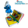 McDonald's Set 2002 - 8 Smurfs - Hard Plastic Smurfs with Fabric Accessories - 10cm