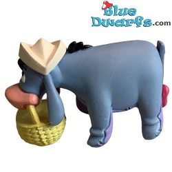 Winnie the Pooh - Disney Figurine - Eeyore donkey treasure hunter - 7cm