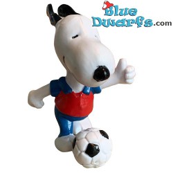 Snoopy/ Peanuts Soccer Player Schleich figurine (+/- 6cm)