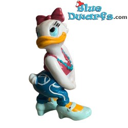Daisy Duck with vintage - Disney figurine - 7cm