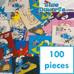 100 Postcards of the smurfs...