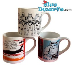 Star Wars - 3 mugs - The force Awakens - Disney - Stor - 0,23L