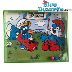 Mini smurf game - with mini balls - PEZ - 7 pieces - 9x7cm