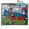 Mini Schlumpf Spiel mit Minikugeln - PEZ - schwarz - 9x7cm